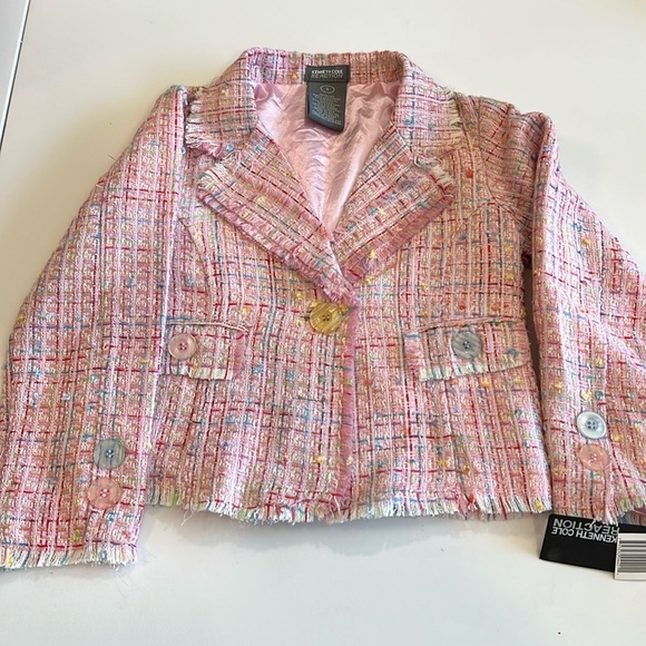 Kenneth Cole Reaction - 5, pink blazer - Picture 1 of 7